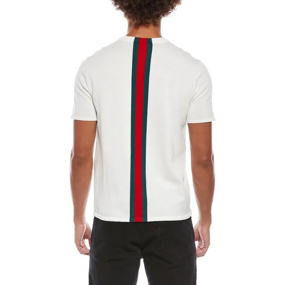 Gucci Mens Knit T-Shirt, White